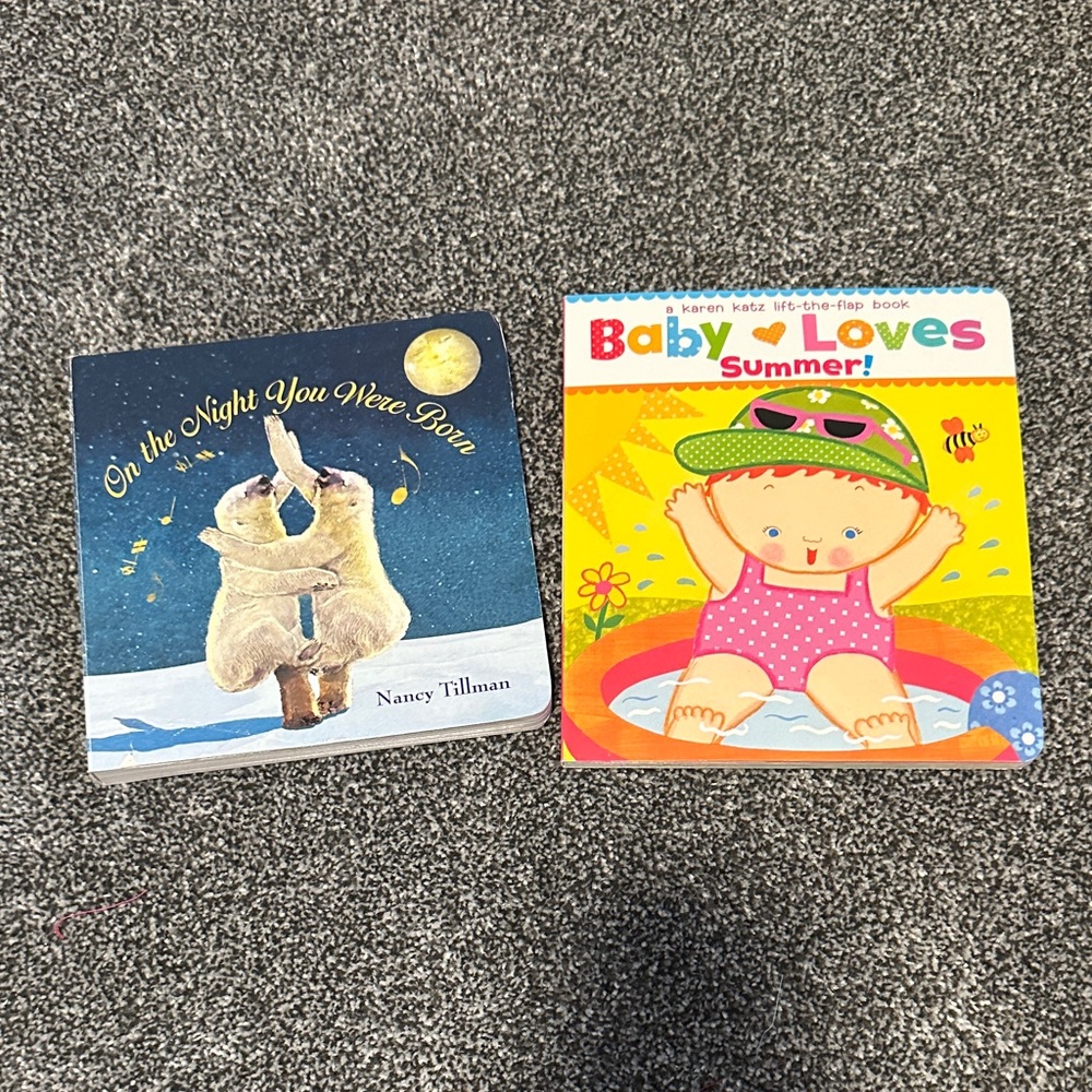 Baby Loves Summer! and On the Night You Were Born Board Books